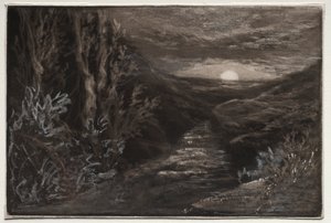 Bir Moorland Çayı by Francis Seymour Haden