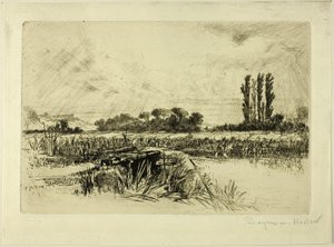 Su Çayırı by Francis Seymour Haden