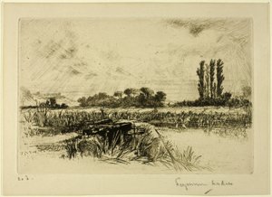 Su Çayırı by Francis Seymour Haden