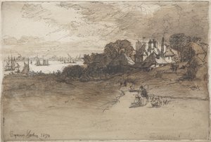 Essex Çiftliği by Francis Seymour Haden