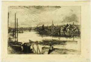 Battersea Erişimi by Francis Seymour Haden
