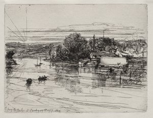 Hırka Köprüsü by Francis Seymour Haden