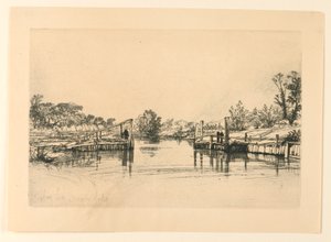 Egham Kilidi by Francis Seymour Haden