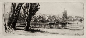 Fulham. by Francis Seymour Haden