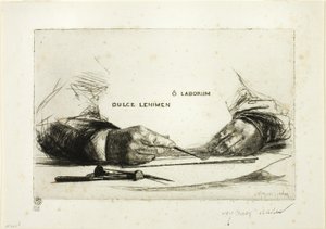 Eller Dağlama-O Snacks by Francis Seymour Haden