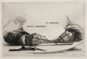 Eller Gravür, 1865. by Francis Seymour Haden