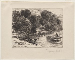 kenar by Francis Seymour Haden