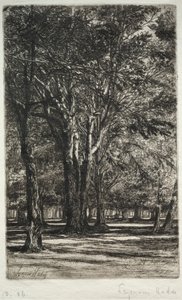 Kensington Gardens Büyük Plaka, 1860.