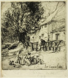 Kew Tarafı, Bir Parça by Francis Seymour Haden