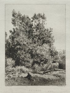 Manzara by Francis Seymour Haden