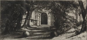 Mitton Salonu by Francis Seymour Haden