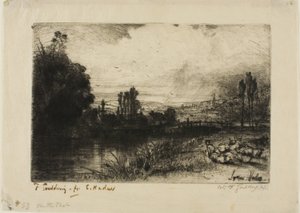 Testte by Francis Seymour Haden