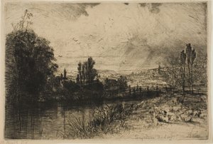 Testte by Francis Seymour Haden