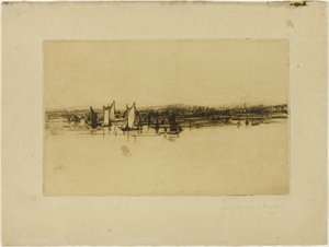 Inn Karşısı, Purfleet by Francis Seymour Haden