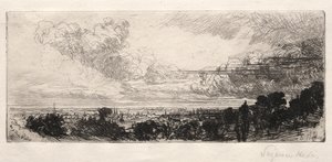 Çalışma Dışı Penceresi by Francis Seymour Haden
