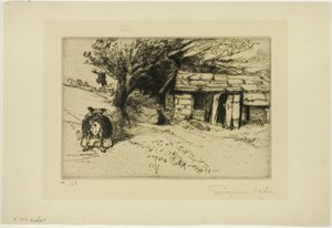 Kabin by Francis Seymour Haden