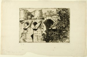 Kale Köprüsü by Francis Seymour Haden