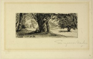 Holly Tarlaları by Francis Seymour Haden