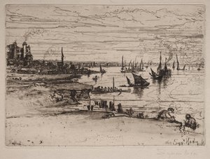 Inn, Purfleet by Francis Seymour Haden