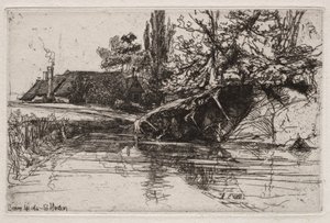 Hendek Evi by Francis Seymour Haden