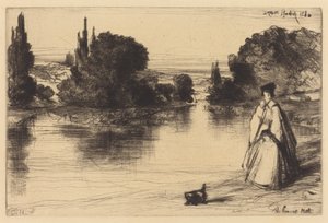 Çekme Yolu by Francis Seymour Haden