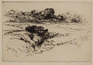 Yel Değirmeni Tepesi No.2 by Francis Seymour Haden