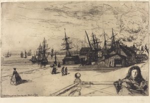 Yat Tavernası, Erith by Francis Seymour Haden