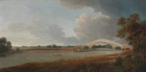 Eski Walton Köprüsü by Francis Towne