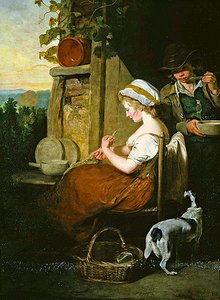 Rustik kur (tuval üzerine yağlı boya) by Francis Wheatley
