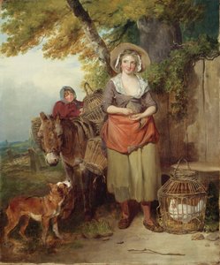 Piyasadan Dönüş by Francis Wheatley