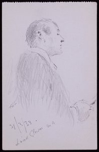 Laird Clowes portresi by Francis Wilfred Lawson