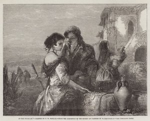 Çeşmede, Ressamlar Cemiyeti Suluboya Sergisinden by Francis William Topham