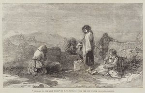 ಹೋಲಿ ವೆಲ್ ಟರ್ಕ್‌ಗೆ ಯಾತ್ರಿಕರು by Francis William Topham
