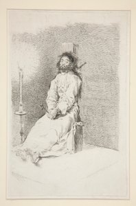 Garroted Adam by Francisco de Goya