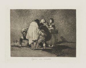 Espir? günah ilacı. (Yapılacak Bir Şey Yoktu ve Öldü.), pl. Los desastres de la guerra (Savaşın Felaketleri) dizisinden 53 by Francisco de Goya