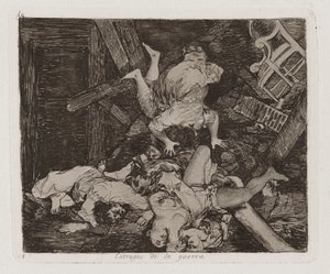 Savaşın Yıkımları, Savaşın Felaketlerinden 30. Levha by Francisco de Goya