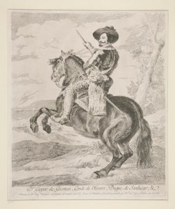 Gaspar de Guzman, Olivares Kontu Dükü by Francisco de Goya