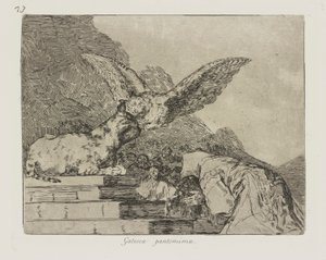 Gatesk pandomim. (Kedi Pandomim.), pl. Savaşın Felaketleri dizisinden 73 by Francisco de Goya