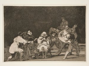 Sadakat, pl. Atasözleri dizisinden 17 by Francisco de Goya