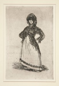 Maja [açık renkli] by Francisco de Goya