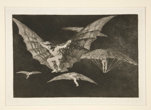 Uçma Modu (A Way of Fly), pl. 13 diziden Atasözleri by Francisco de Goya