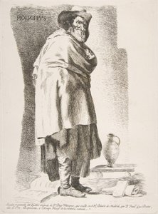 Moenippus Menipo Filozofu, 1778. by Francisco de Goya