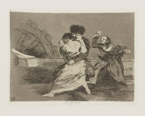 İstemiyorlar. (Onlar by Francisco de Goya