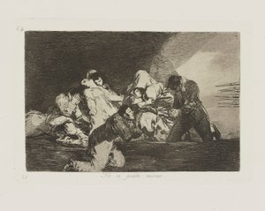 Bakamam. (Bir kutu by Francisco de Goya