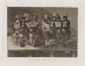 Nedenini bilmiyorum [sic] (One Can by Francisco de Goya