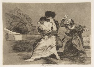 Savaş Los Desastres de la Guerra Felaketlerinden Plaka 9: Onlar d..., 1810, 1863