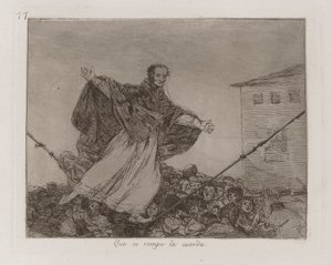 Kordon Kırılsın, Savaşın Felaketlerinden Levha 77 by Francisco de Goya