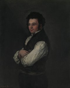 Tiburcio Pérez y Cuervo 178586-1841, Mimar, 1820. by Francisco de Goya