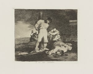 Hayır hai çare. (Ve orada by Francisco de Goya