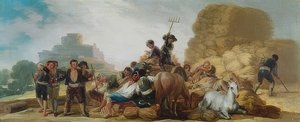 La Era o El Verano (Harman Yeri veya Yaz). 1786 by Francisco de Goya